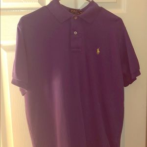 Purple Polo by Ralph Lauren size Medium